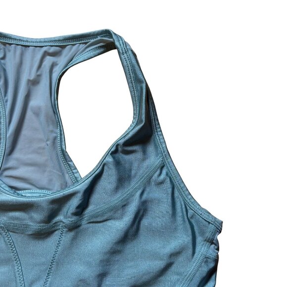 Alala Surf Metallic Sports Bra Women's Size Small in Mesh Aqua - EUC! - Picture 3 of 5
